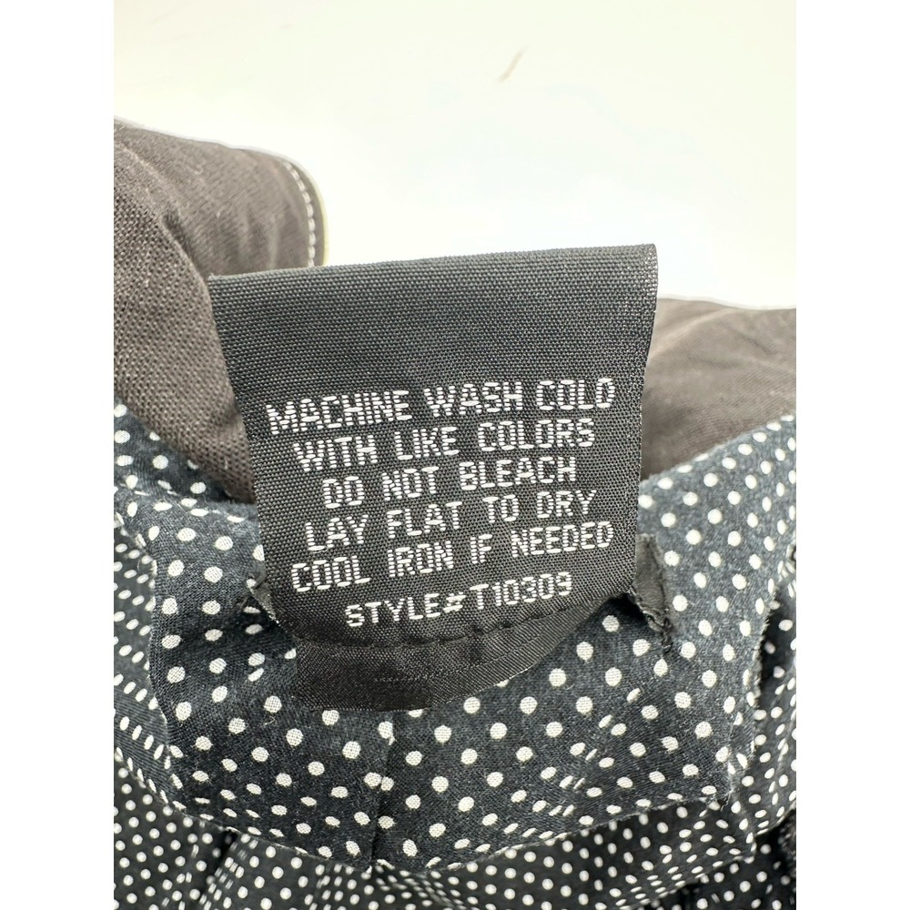 Stoosh Casual Black Dark Academia Office Core Y2K Tie Waist Blazer Jacket M - Picture 11 of 11